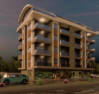 Ruhig gestaltete Wohnungen in Avsallar, Alanya mit hohem Investitionspotenzial