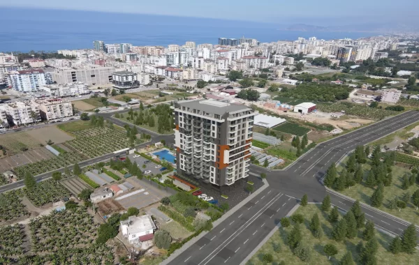 Stilvolle Wohnungen in Mahmutlar, Alanya, der größte und beliebteste Bezirk der Region