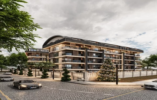 Luxuswohnungen in einem neuen Komplex an einem ruhigen Ort in Oba