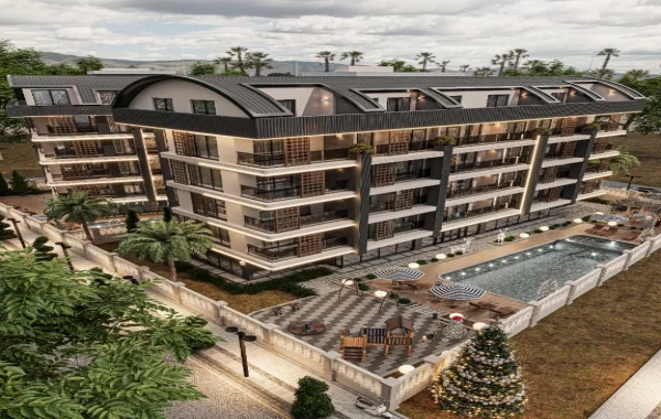 Luxuswohnungen in einem neuen Komplex an einem ruhigen Ort in Oba