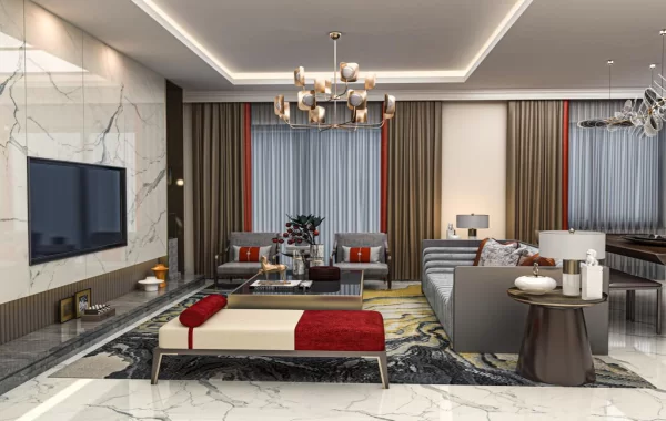 Well Located Magnificent Flats in Kestel, which is one of the peaceful coastal areas of Alanya
