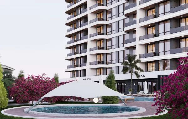 Tranquil Complex in Demirtas, a quiet but rapidly developing area of the district of Alanya