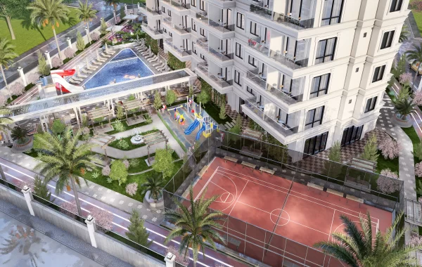 Flats with Modern Design in Gazipasa, Famous for its lush scenery & tranquil environment