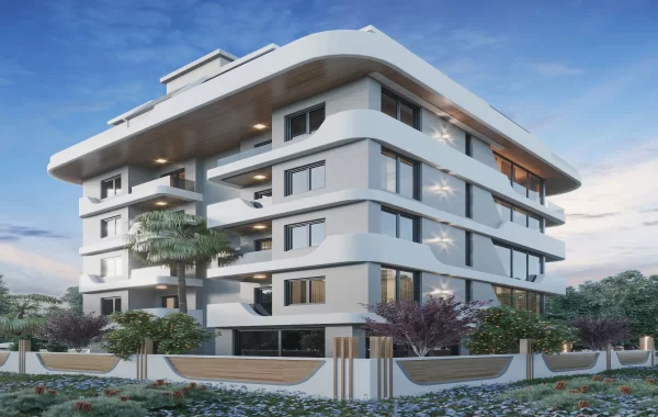 Divine Apartments in Alanya, with high investment potential and close to the sea