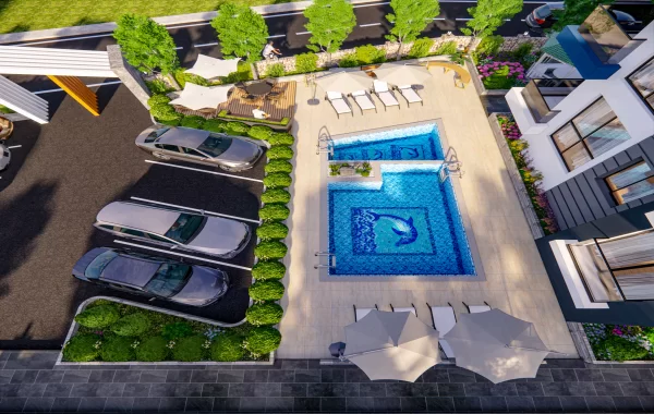 Delightful Complex located in the heart of Alanya, within walking distance to all amenities