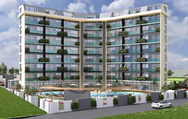 Luxury Apartments for sale near the Beach in Gazipasa, which recently became a valuable location