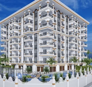 Peaceful Complex in Avsallar, a popular resort region with the most beautiful beaches of Alanya