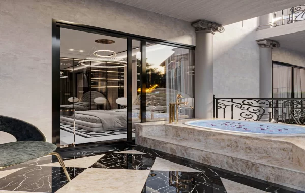 Ultra-Luxurious Complex in Alanya, one of the most popular vacation spots along the Turkish Riviera