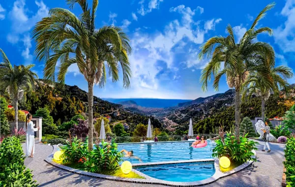 Ultra-Luxurious Complex in Alanya, one of the most popular vacation spots along the Turkish Riviera