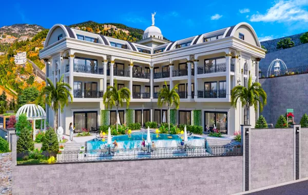 Ultra-Luxurious Complex in Alanya, one of the most popular vacation spots along the Turkish Riviera