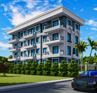 Peaceful Flats in a quiet Location in Demirtas, Alanya, known for its family-friendly environment