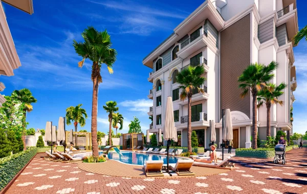 Gehobene Wohnungen zum Verkauf in Oba, einer der beliebtesten Siedlungen von Alanya