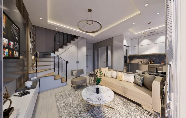Upscale Apartments for sale in Oba, one of the favourite settlements of Alanya