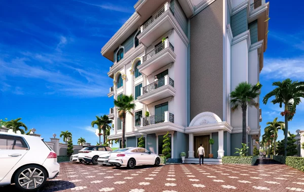 Upscale Apartments for sale in Oba, one of the favourite settlements of Alanya
