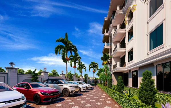 Upscale Apartments for sale in Oba, one of the favourite settlements of Alanya