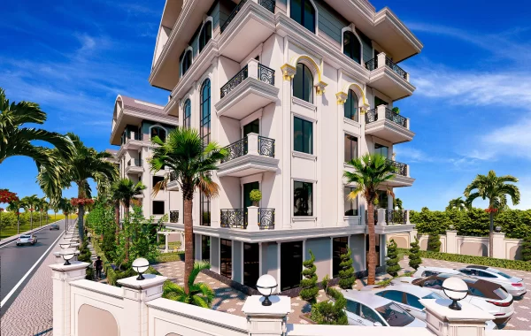 Upscale Apartments for sale in Oba, one of the favourite settlements of Alanya