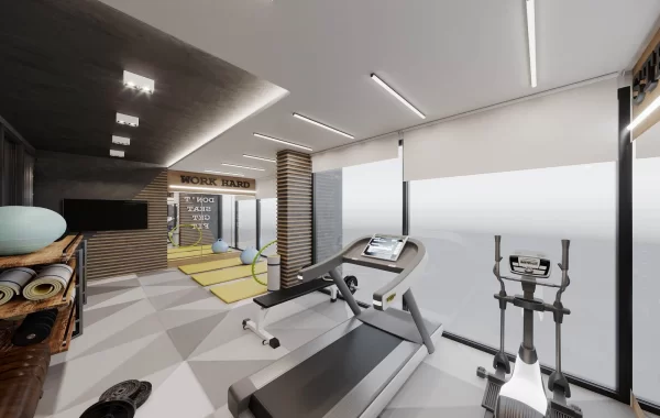 Der brandneue Wohnkomplex in mit luxuriösen Wohnungen befindet sich in Oba, Alanya