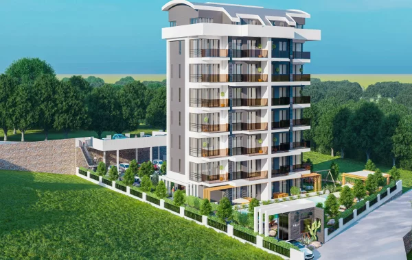 Der friedliche Komplex in Demirtas, Alanya bietet Ihnen ein angenehmes Leben