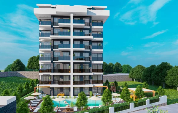 Der friedliche Komplex in Demirtas, Alanya bietet Ihnen ein angenehmes Leben
