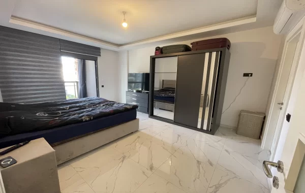 Modern-Living Resale Apartment with Sea View & Close to Beach in Kestel, Alanya