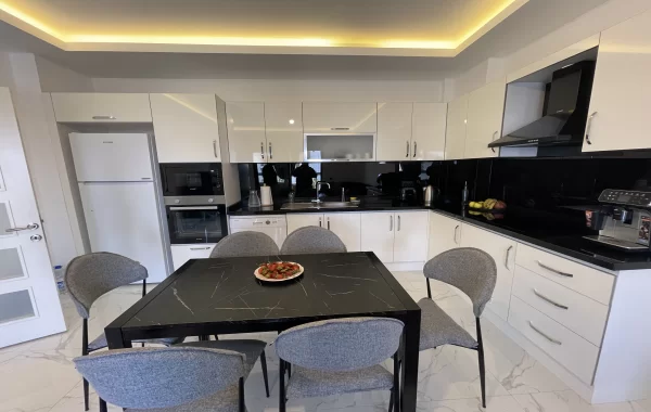 Modern-Living Resale Apartment with Sea View & Close to Beach in Kestel, Alanya