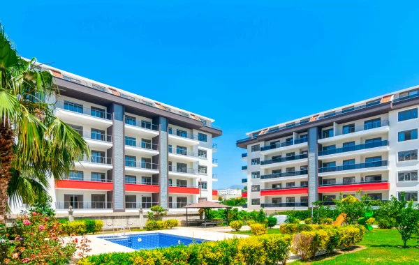 Modern-Living Resale Apartment with Sea View & Close to Beach in Kestel, Alanya